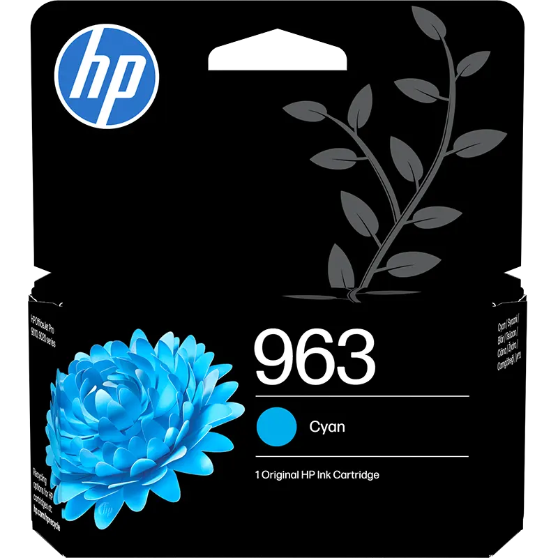 HP 963 CARTRIDGES CYAN Mascom International.webp